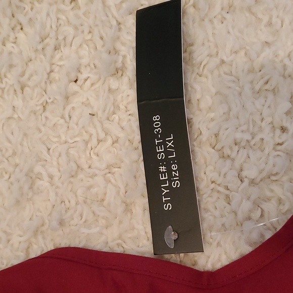 Women's 2 Piece High Waisted Shorts & Crop Top Bra Set - Picture 5 of 5